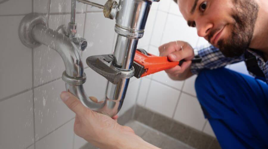 Local annual plumbing maintenance in Clarita, OK